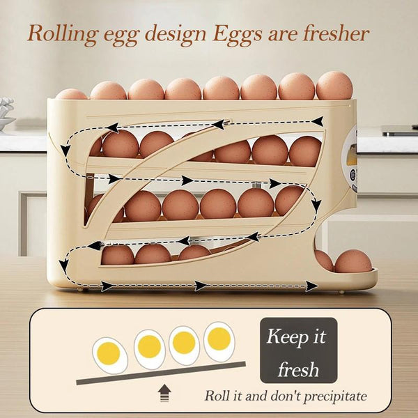 Sakerplus® Large Capacity Egg Holder Organizer