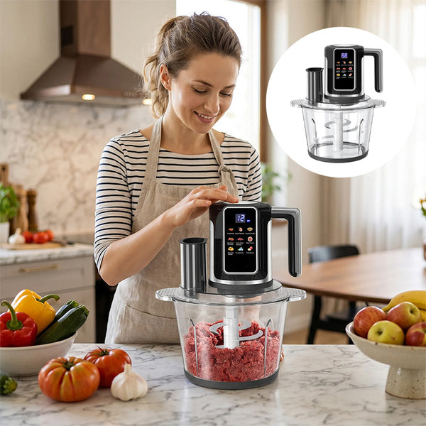 Sakerplus® Electric Meat Grinder Food Processor Chopper