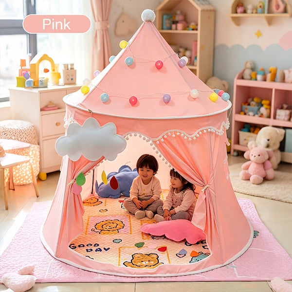 Sakerplus® Large Playhouse Kids Castle Tents
