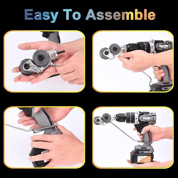 SAKER® Metal Nibbler Drill Attachment