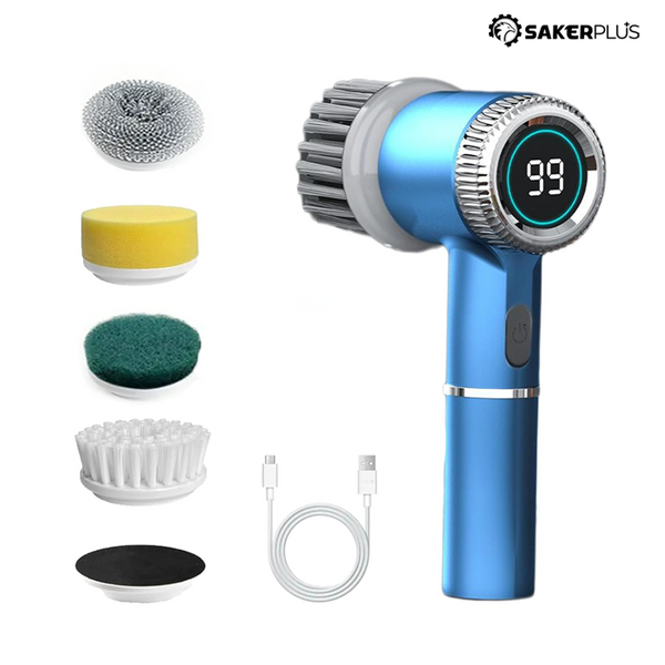 Sakerplus® Smart Cordless Power Scrubber