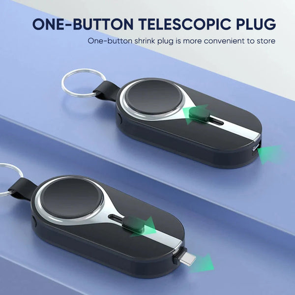 Saker Emergency keychain mobile power 2 in 1