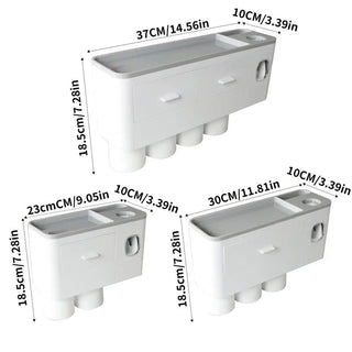 Sakerplus® Tooth Brush Holder For Bathroom Wall Mounted