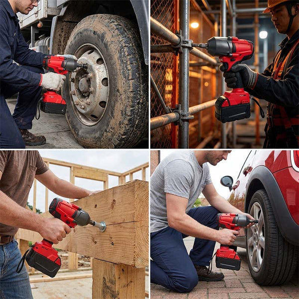 Sakerplus® Brushless Cordless High-Torque Impact Wrench