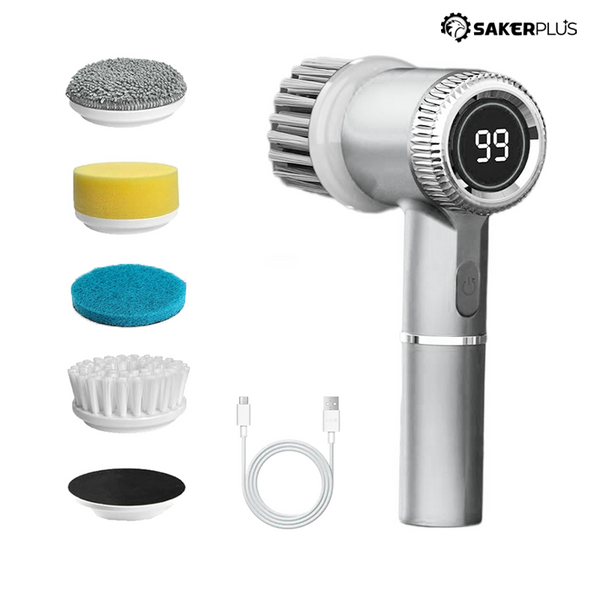 Sakerplus® Smart Cordless Power Scrubber