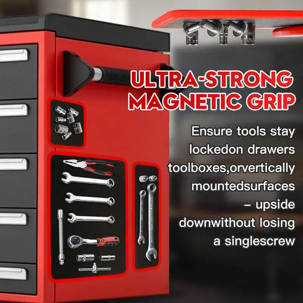 Sakerplus® Flexible Magnetic Tool Tray Set