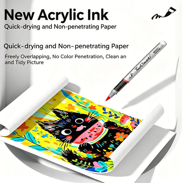 Sakerplus® 60 Colors Acrylic Paint Marker Set