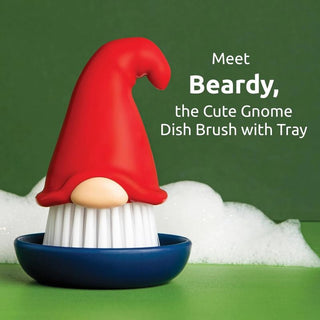 Sakerplus® Beardy Gnome Dish Scrub Brush Gift Idea