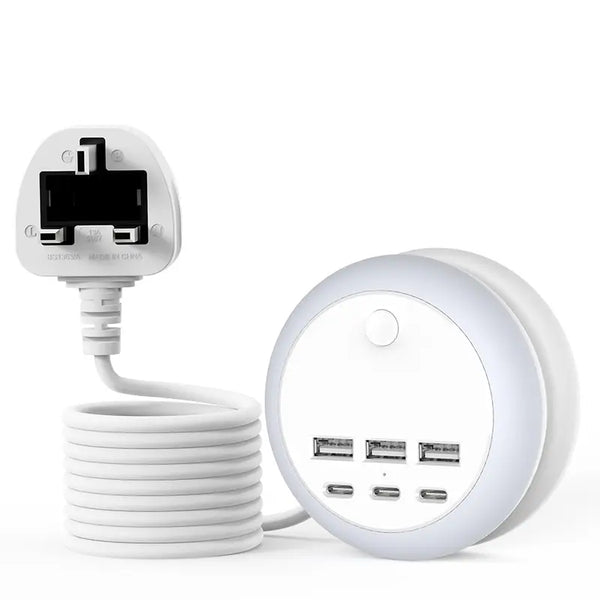 Sakerplus® 6 Port USB Power Strip