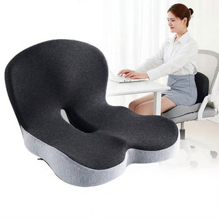Sakerplus® Ergonomic Memory Foam L Shaped Cushion