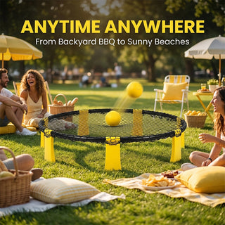 Sakerplus® Ultimate Outdoor Roundnet Game Set