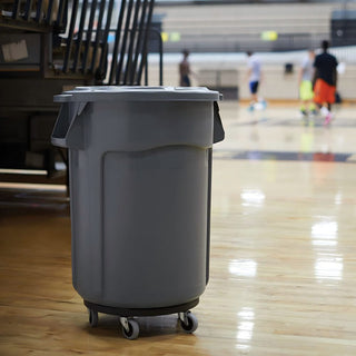 Sakerplus® Round Trash Can Dolly Cart