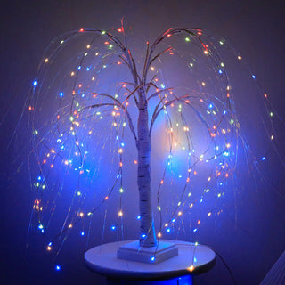 Sakerplus LED Willow Tree Light with 8 Modes