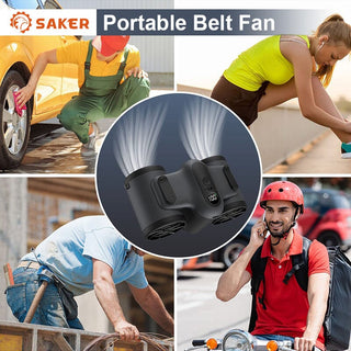 SAKER® Portable Belt Fan