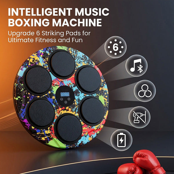 Sakerplus® Interactive Music Boxing Training Machine
