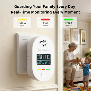 Sakerplus® Smart Home Gas Safety Monitor