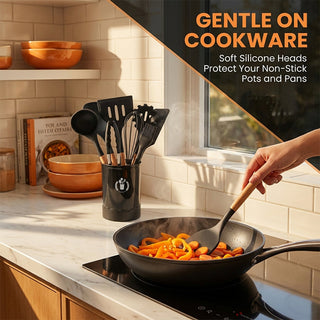 Sakerplus® Silicone Kitchen Utensil Set