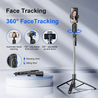 Sakerplus® Ai-Powered Fully Automatic Tracking Phone Gimbal