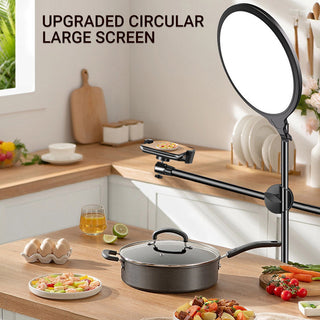 Sakerplus® Ring Light with Stand for Video Calls