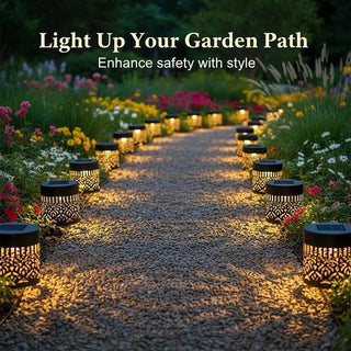 Sakerplus® Mandala Solar Outdoor Wall Lights