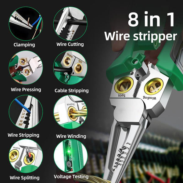 Sakerplus® 8-in-1 Wire Stripper