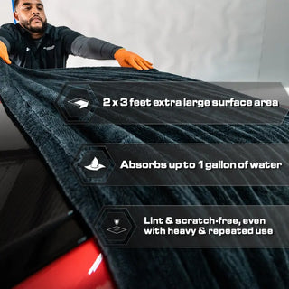 Sakerplus® Microfiber Car Drying Towel Set