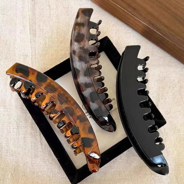 Sakerplus® Minimalist Banana Hair Clips Set