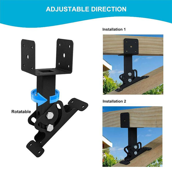 Sakerplus® Adjustable Pergola Roof Mounting Bracket