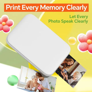 Sakerplus® Portable Wireless Mini Photo Printer