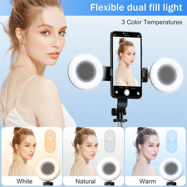Sakerplus® 6 In 1 Selfie Tripod Lights