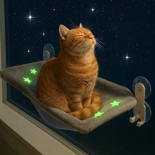 Sakerplus® Dark Foldable Pet Hammock for Window