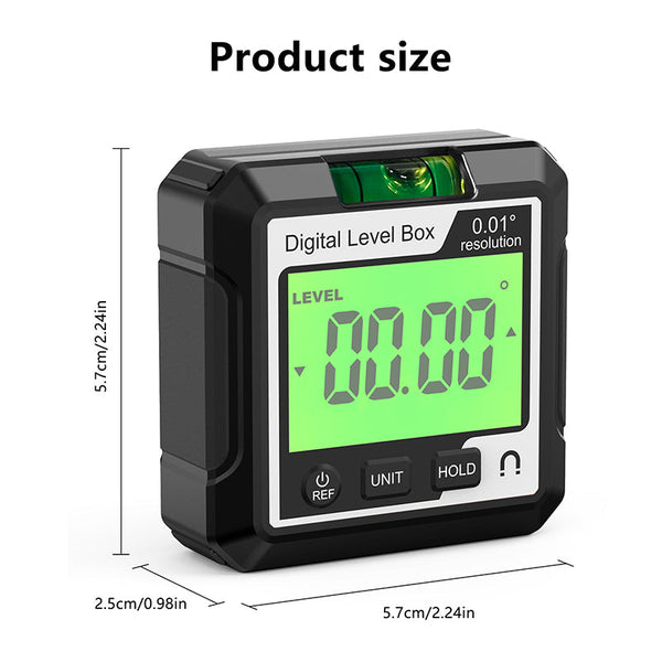Saker Magnetic Digital Angle Finder