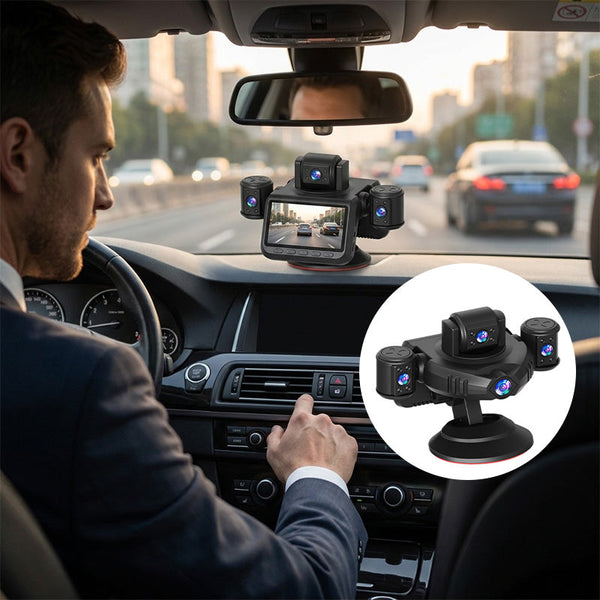 Sakerplus® Panoramic Dash Camera With Night Vision