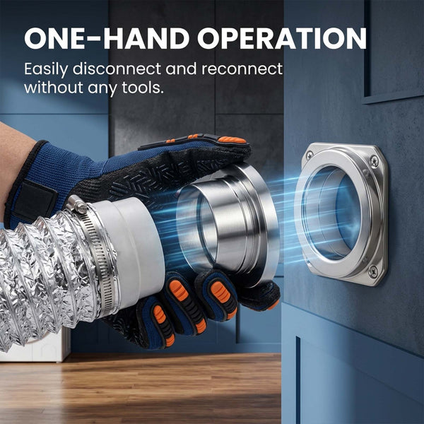 Sakerplus® Magnetic Dryer Vent Connector Kit