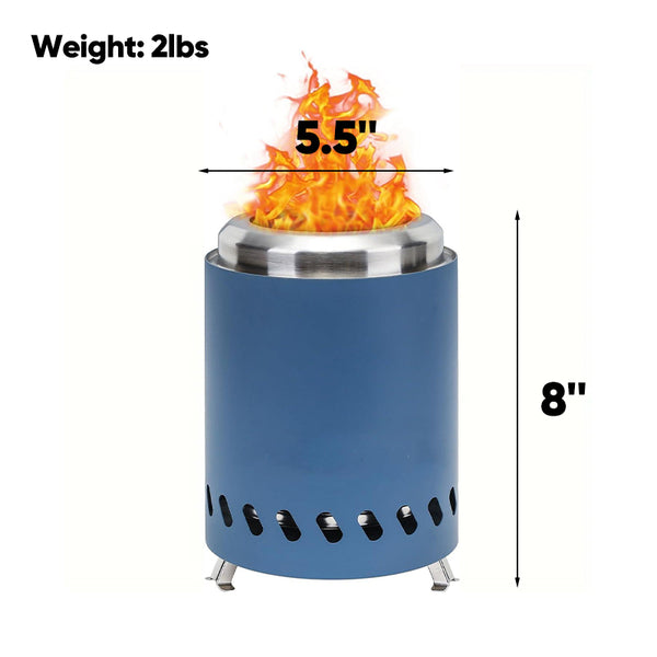Saker Portable Smokeless Tabletop Fire Pit