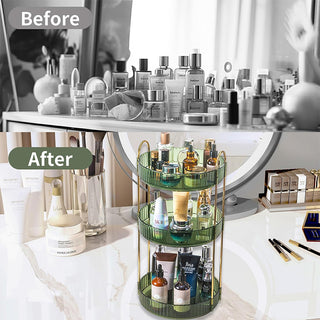 Sakerplus® 360 Rotating 3 Tier Organizer