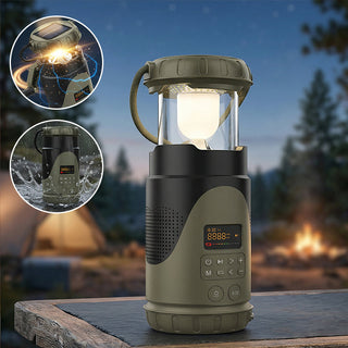 Sakerplus® Emergency Camping Lantern Flashlight Solar USB