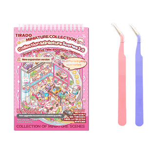 Sakerplus® 3D Isometric DIY Sticker Book