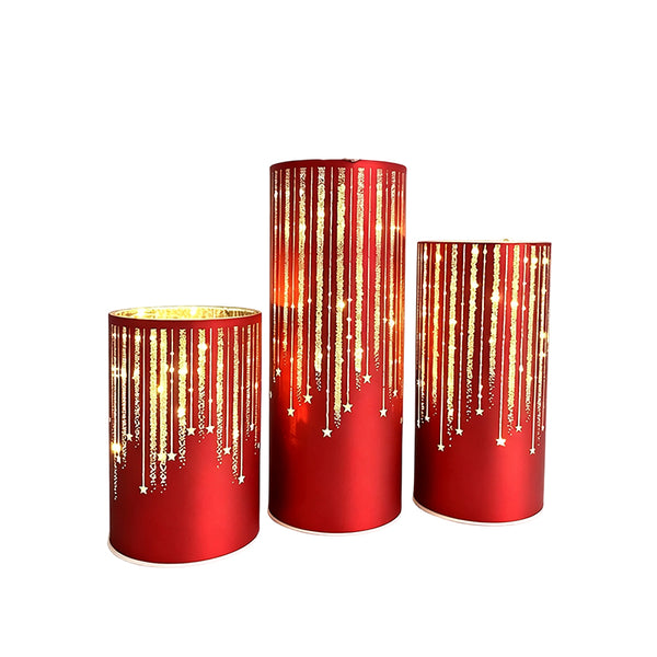 Sakerplus® Starry Night Flameless LED Candle Set