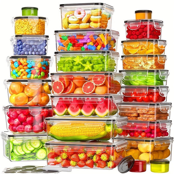 Sakerplus®  25-Piece Airtight Food Storage Container Set