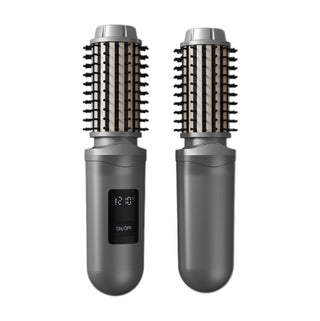 Sakerplus® Portable 3-in-1 Cordless Curling Brush