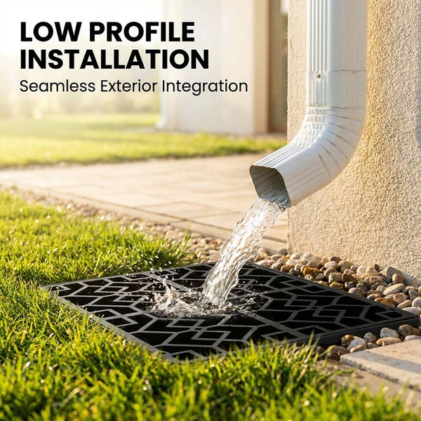 Sakerplus® Low Profile Downspout Catch Basin