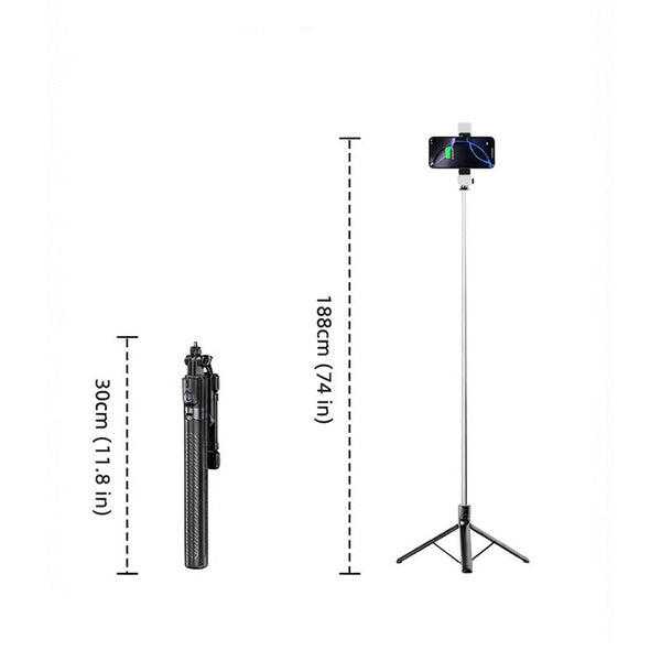 Sakerplus® Portable Extendable Phone Tripod Selfie Stick