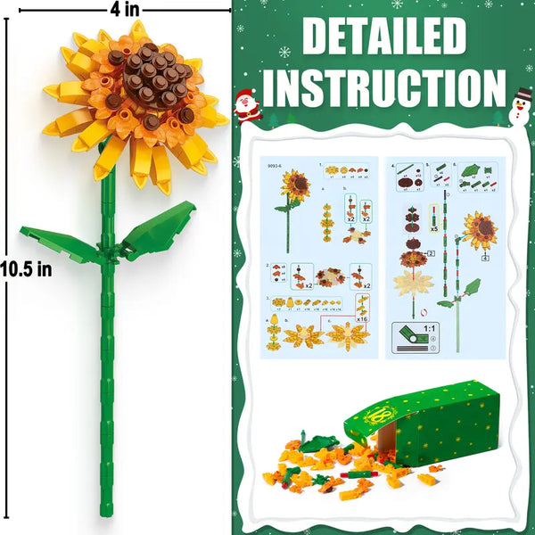 Sakerplus® Christmas Flower Bouquet Advent Calendar