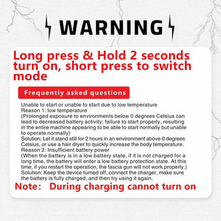 Sakerplus®  Deep Tissue Electric Massage Gun