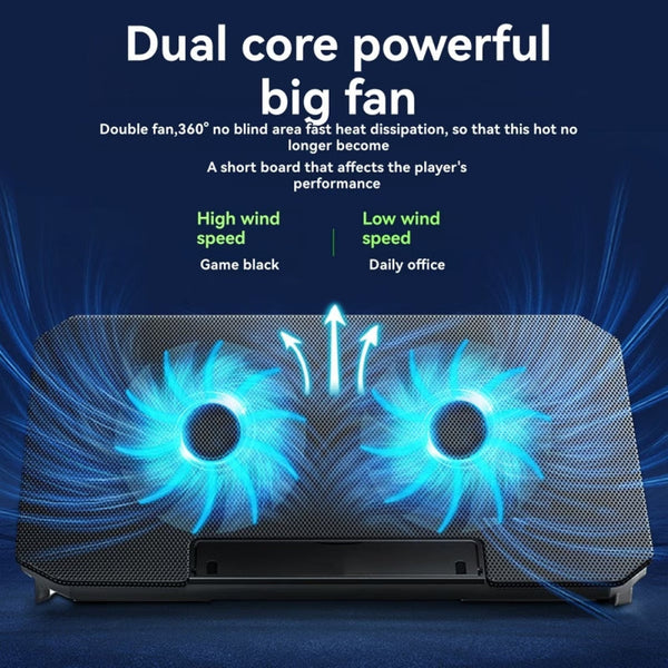 Sakerplus® Adjustable Laptop Cooling Stand Pad