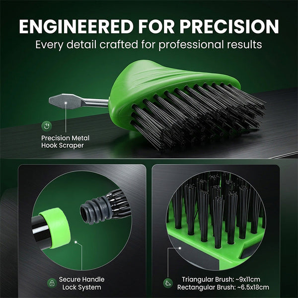 Sakerplus® 3-in-1 Versatile Weed Brush Combo Set