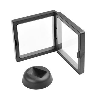 SAKER® 3D Floating Frame Display Holder Stands