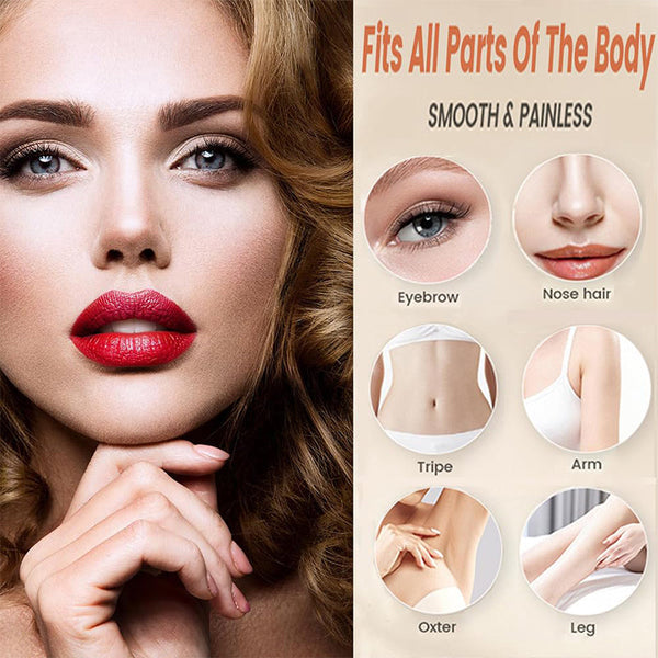 Sakerplus® Portable Lipstick Facial Hair Remover Trimmer