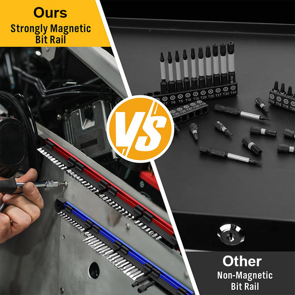 Sakerplus® Magnetic Slidable Drill Bit Holder